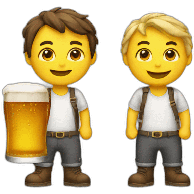 Chat et bierre emoji