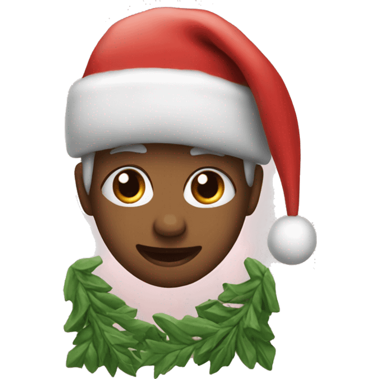 Cute Christmas emoji