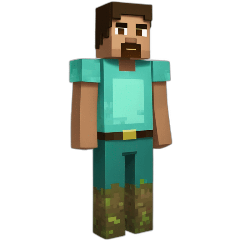 Personnage Minecraft emoji