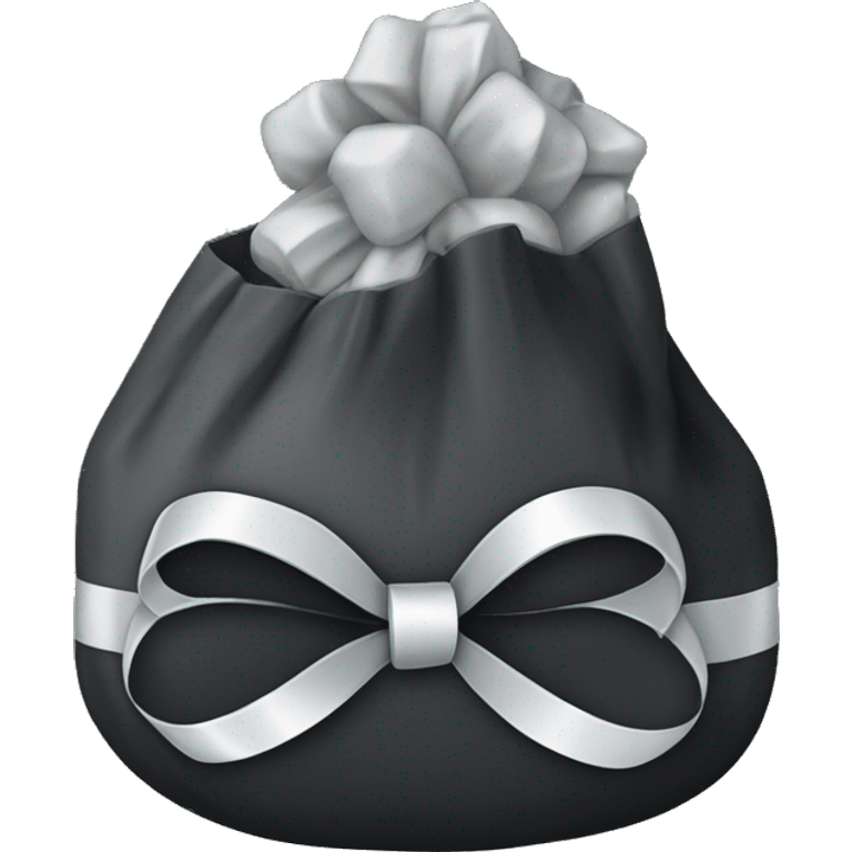 Lump Coal with a bow emoji