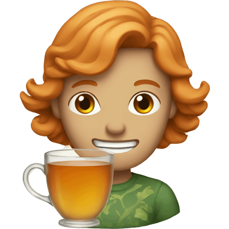 Ginger tea emoji