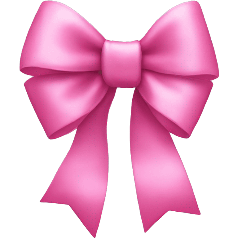 Pink bow emoji