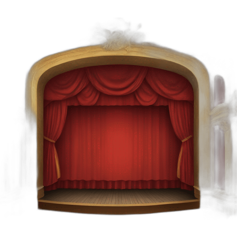 theater stage emoji