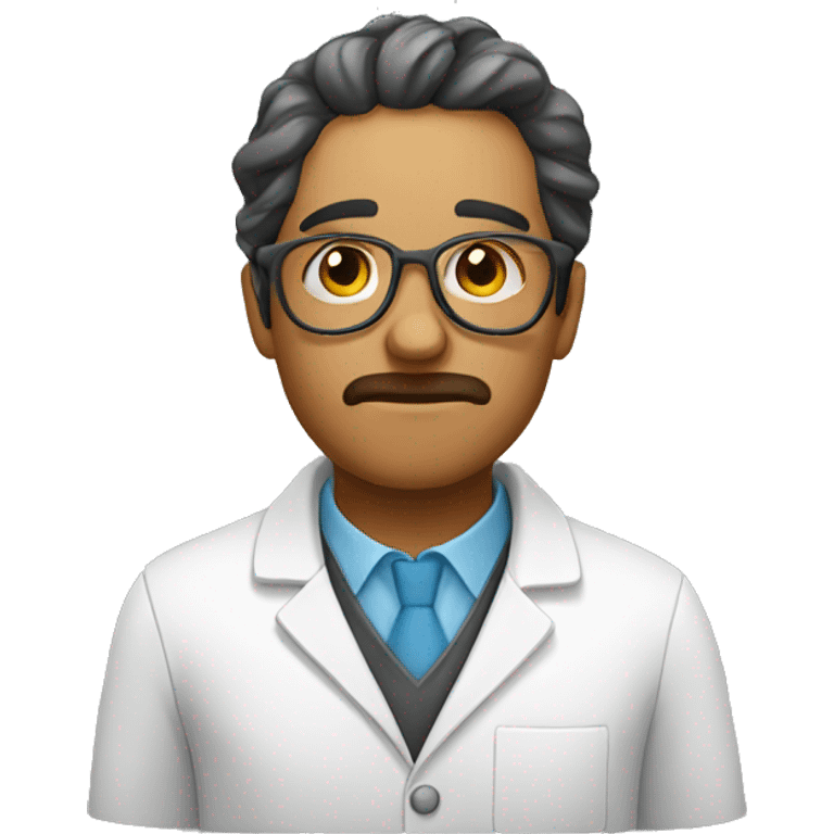 tired chemist  emoji