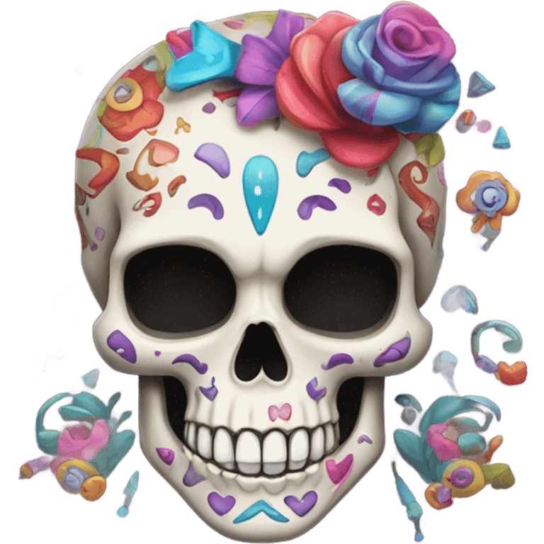 monster high skull emoji