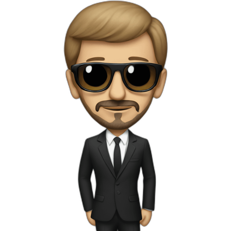 Ringo Starr  in the suit emoji