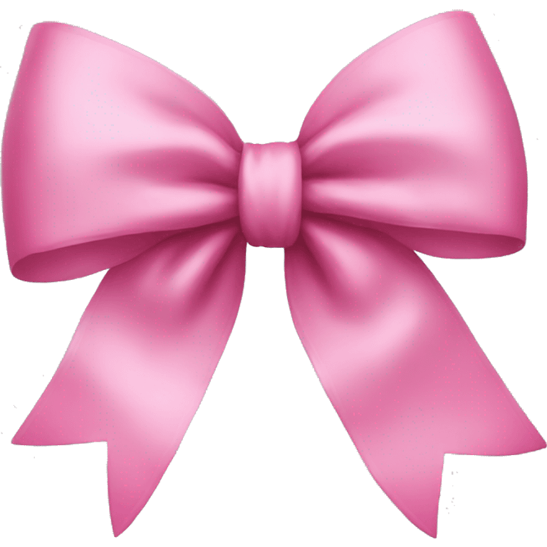 Pink bow emoji