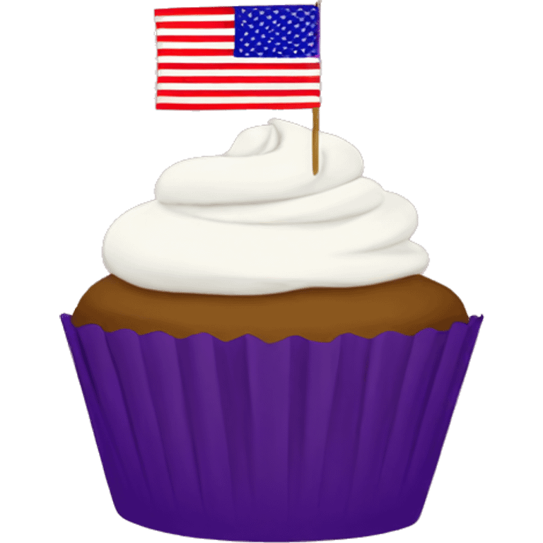 cupcake in a flag emoji