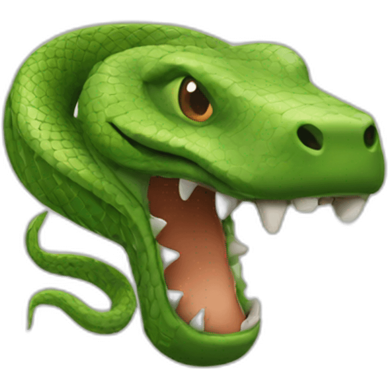 Serpent poisson emoji