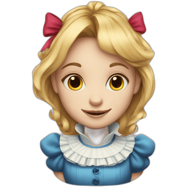 alice in wonderland emoji