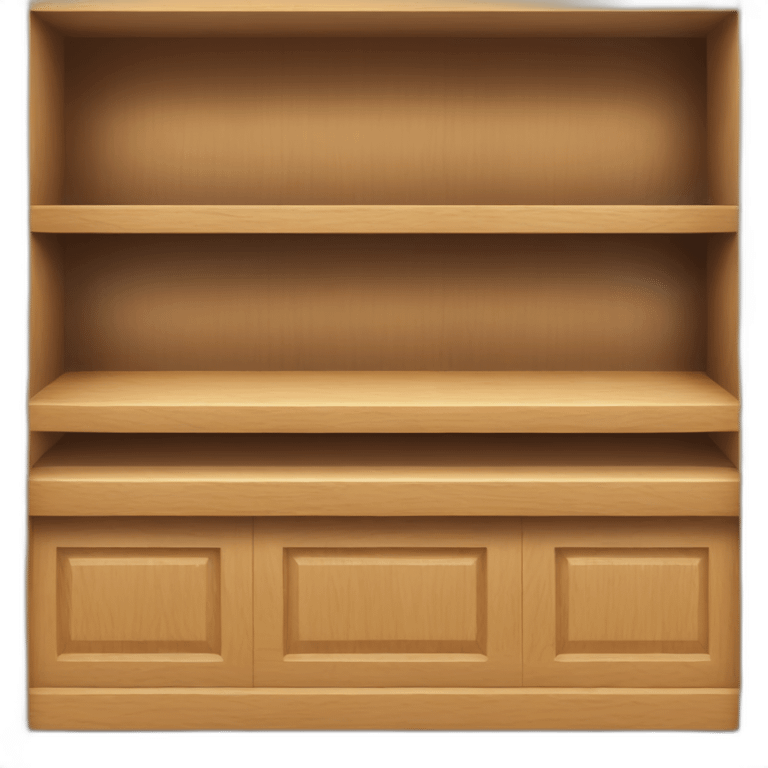 front store wooden counter emoji