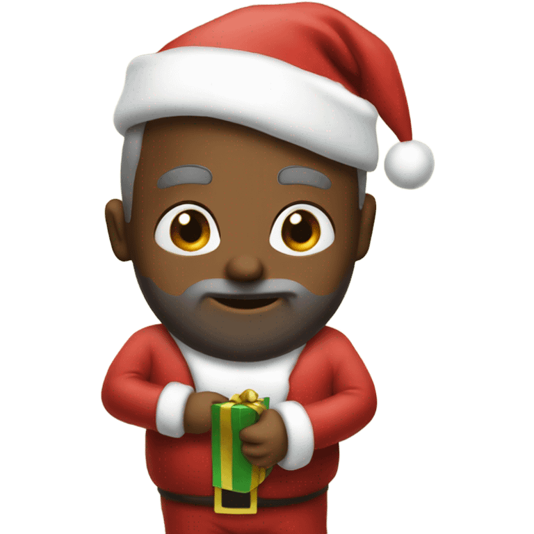 santa  very attractive  emoji