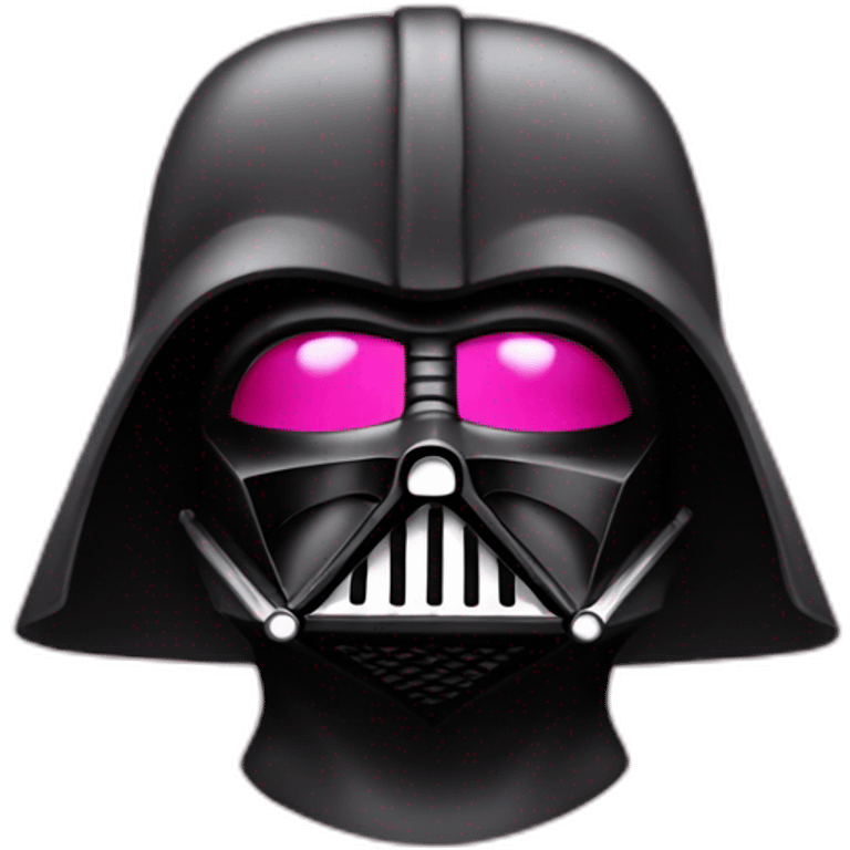 pink darth vador emoji