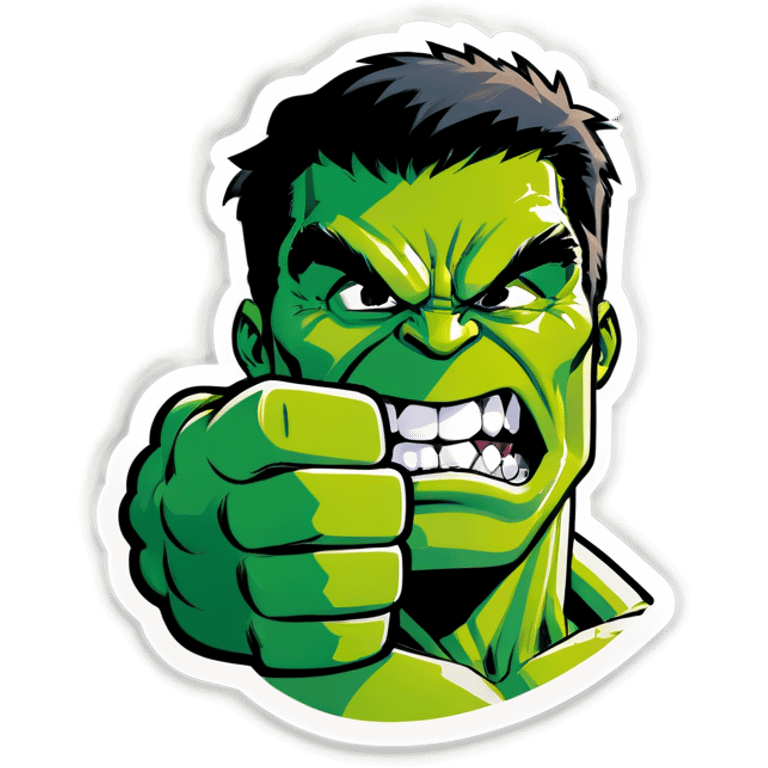 Hulk thumb up emoji