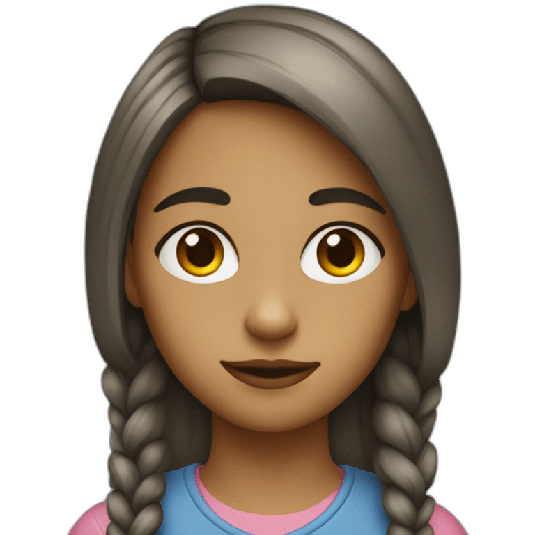 Programmer's daughter emoji