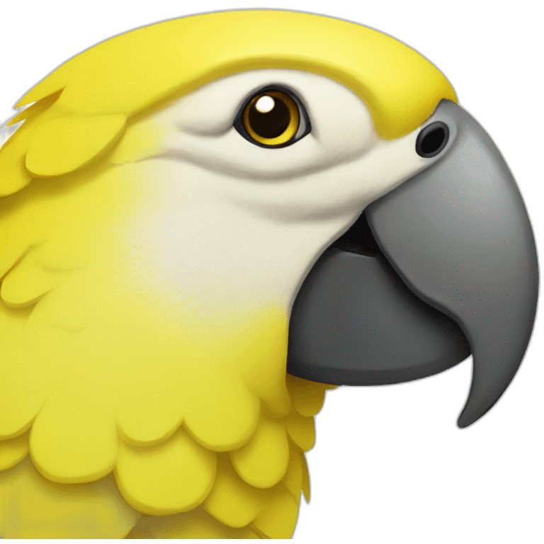 yellow parrot emoji