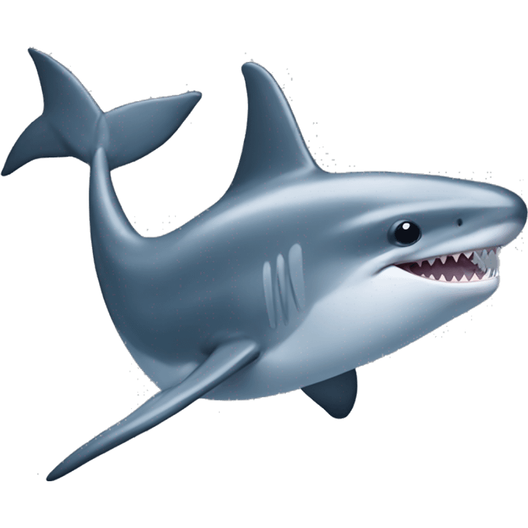 dolphin shark mix emoji