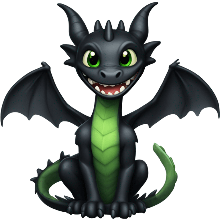 Toothless emoji