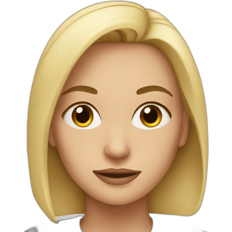 Strong white woman emoji