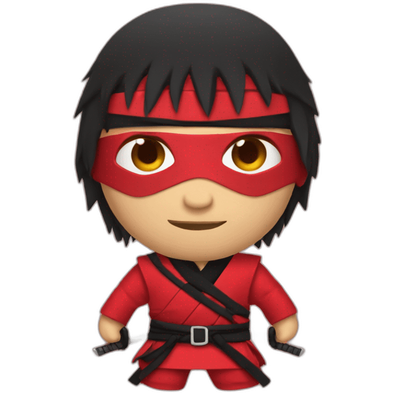 Ronin red ninja emoji