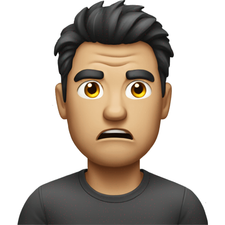  guy angry emoji