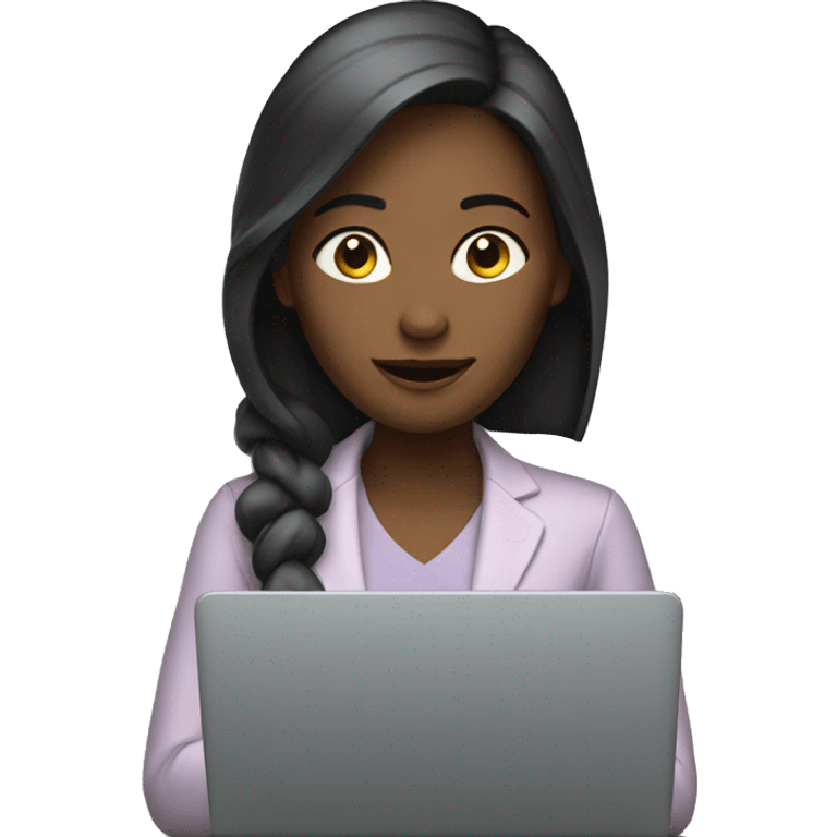 woman with laptop emoji