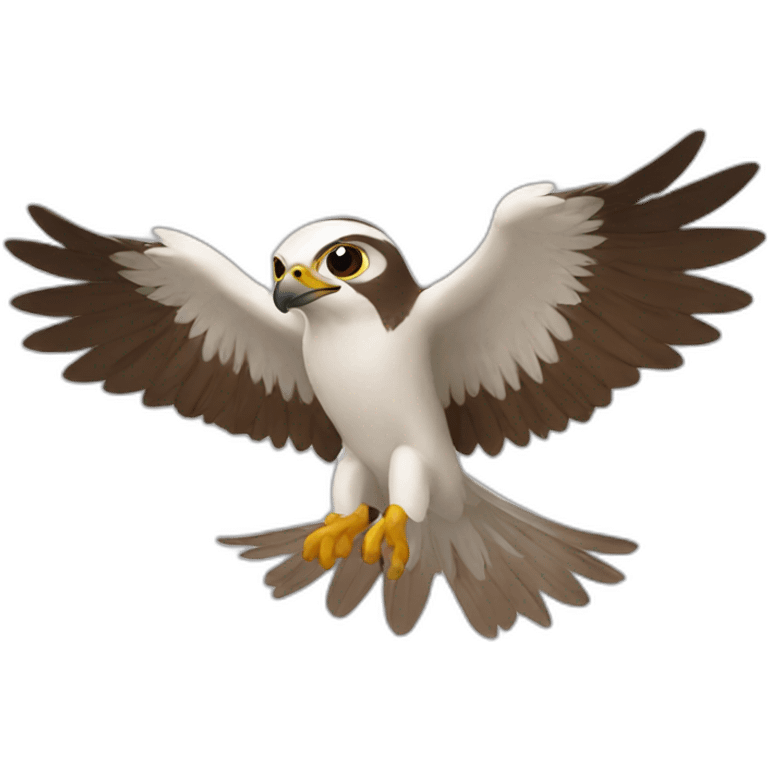 happy falcon emoji