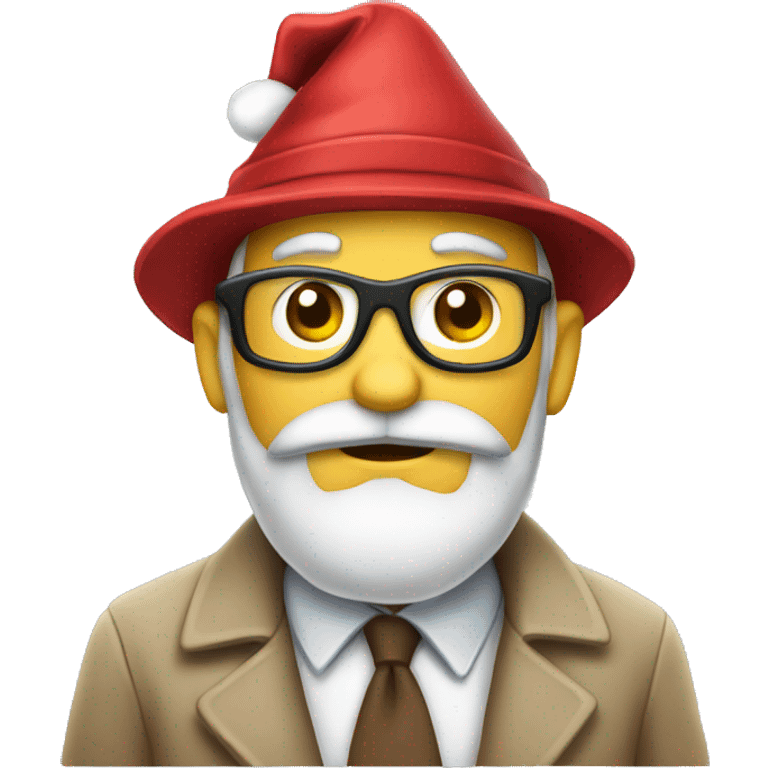 santa detective emoji