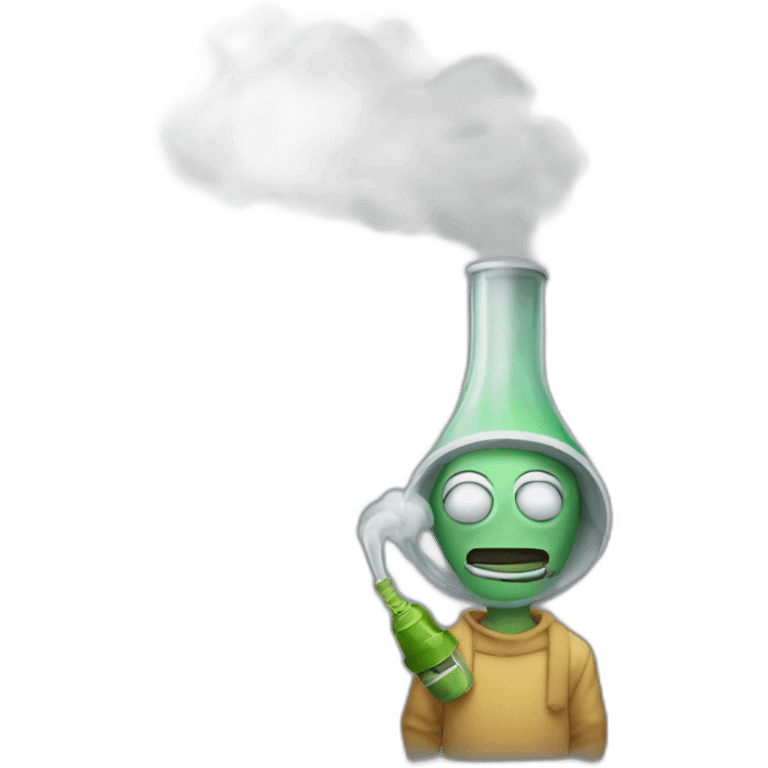 bong-man in a fog emoji