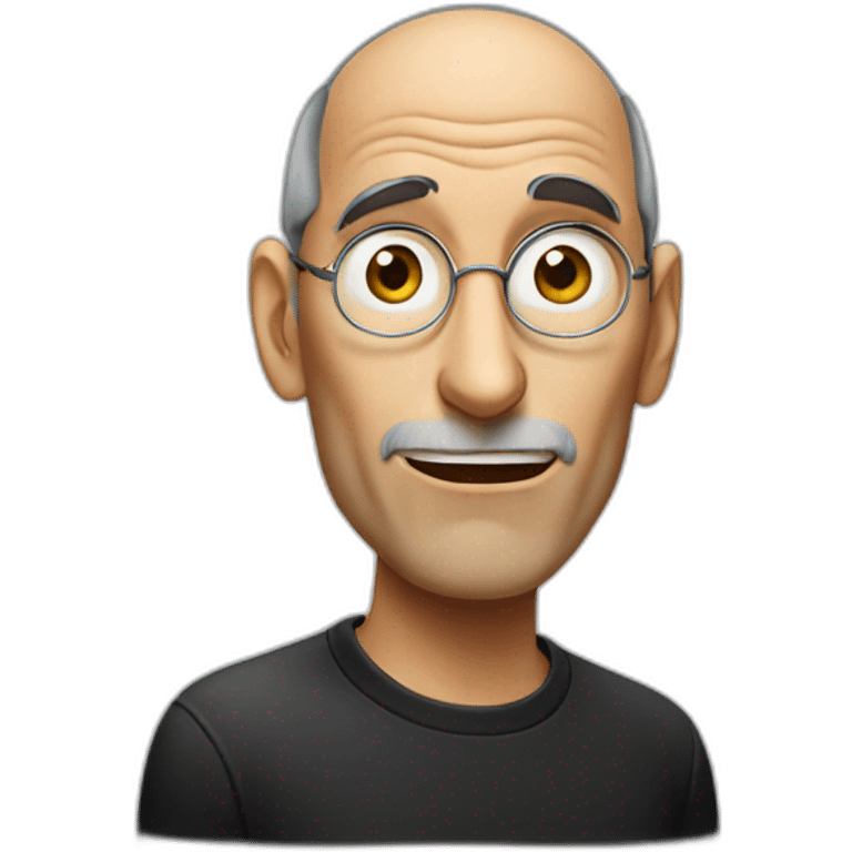 Shocked Steve Jobs emoji