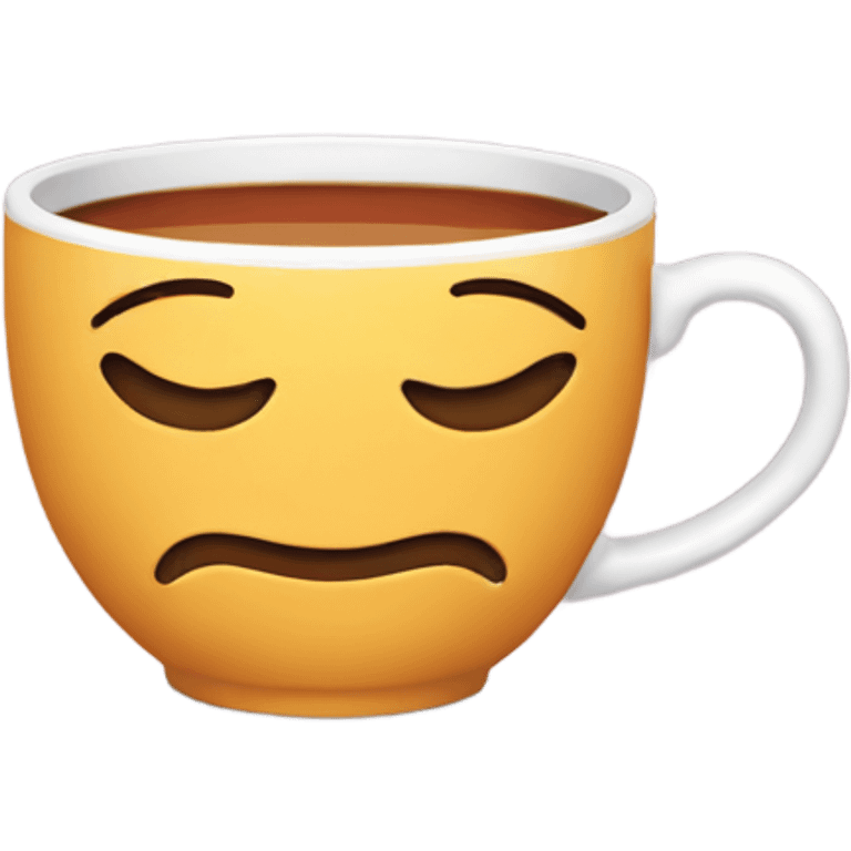 Mug of tea  emoji