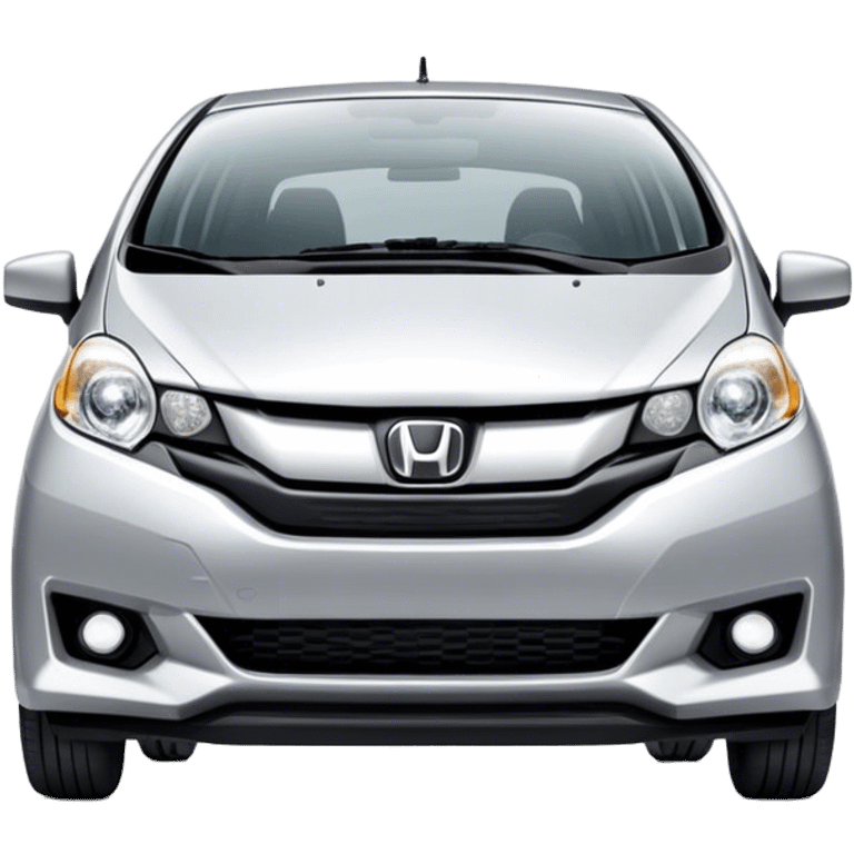 silver honda fit emoji