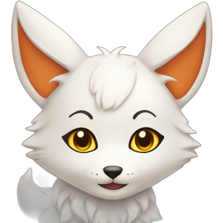 Kitsune anime cute emoji