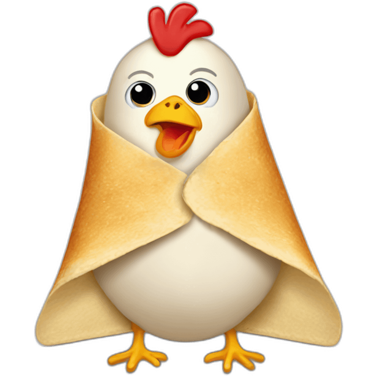 chicken burrito emoji