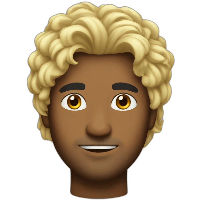 hot sri lankan guy with curtain hair emoji