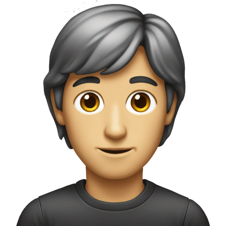 young Steve jobs emoji