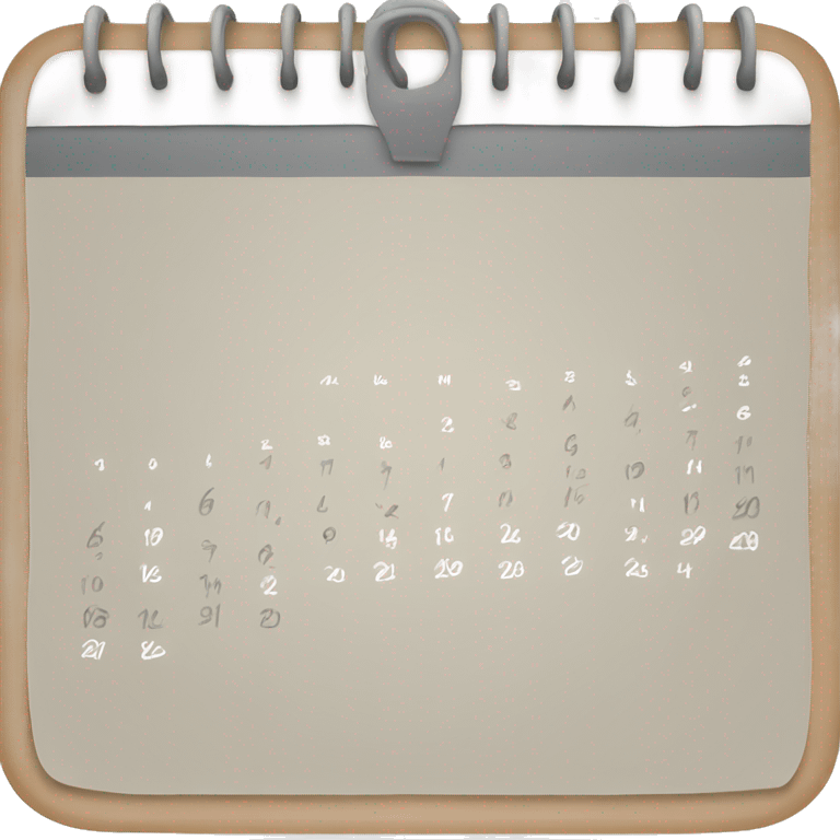 calendar with number 16 emoji