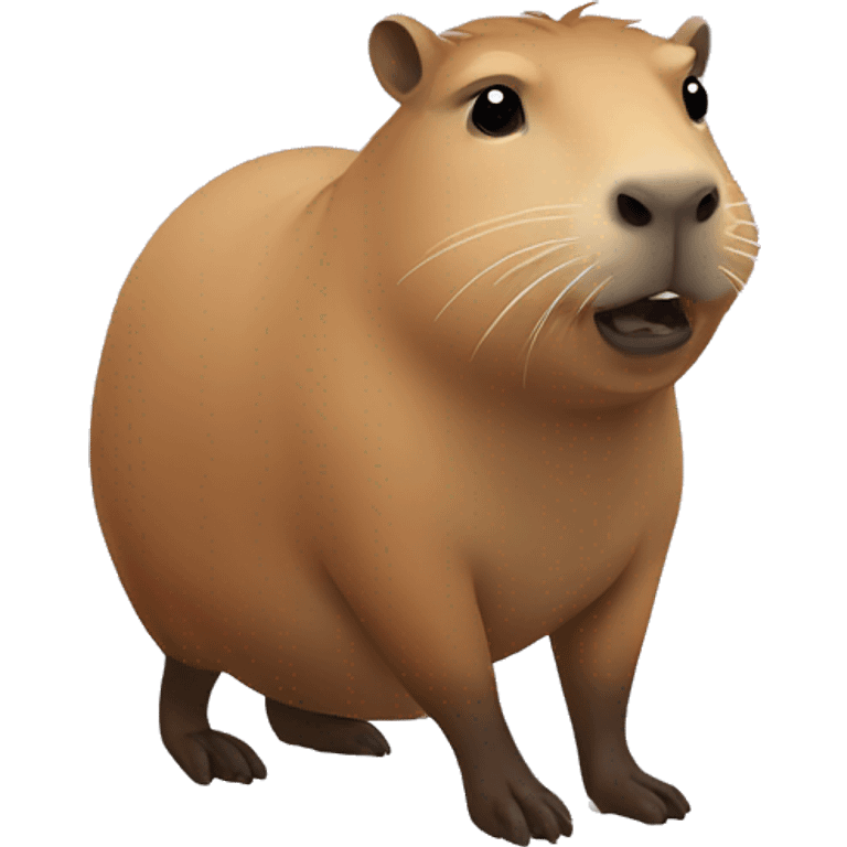 upset capybara emoji