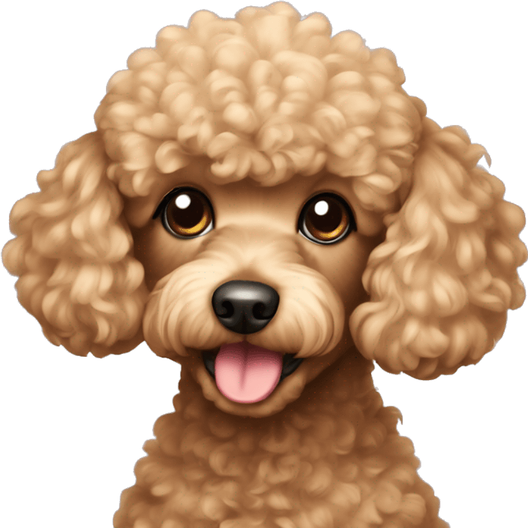 Toy poodle emoji