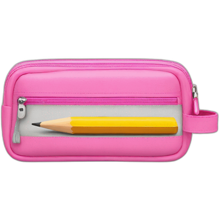 pencil case with zipper emoji