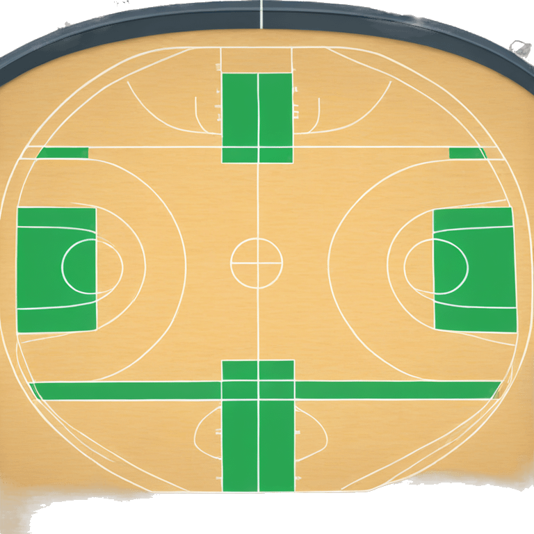 Basketball court emoji