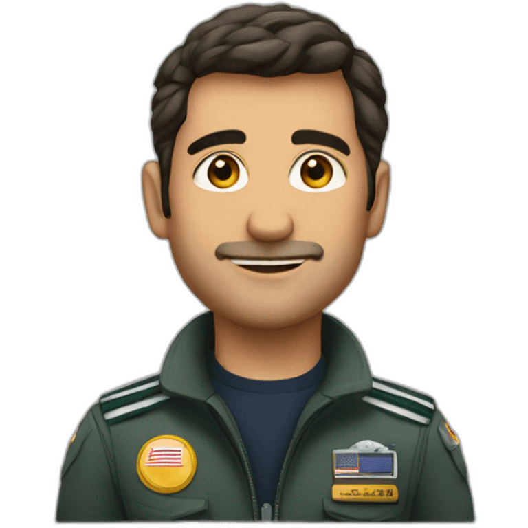 Pilot and his name is sepehr emoji