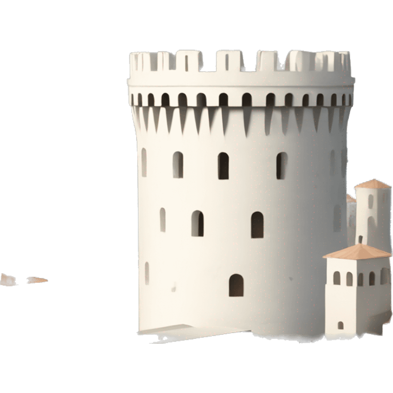 Thessaloniki white tower emoji