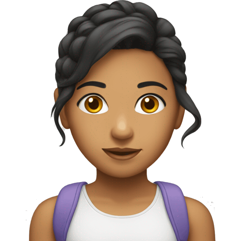 Young girl Latina  emoji