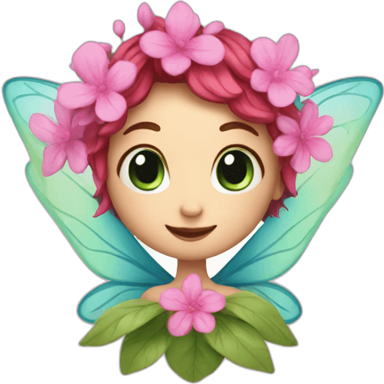 Fairy bloom emoji