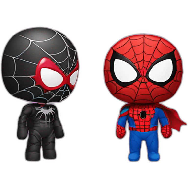 hello kitty and spiderman emoji