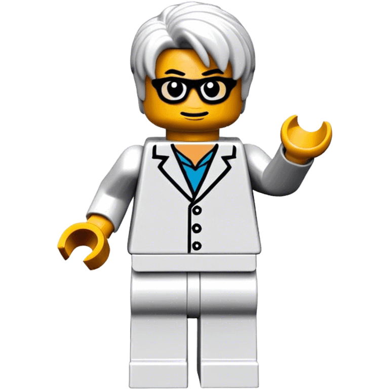 satoru gojo en lego emoji