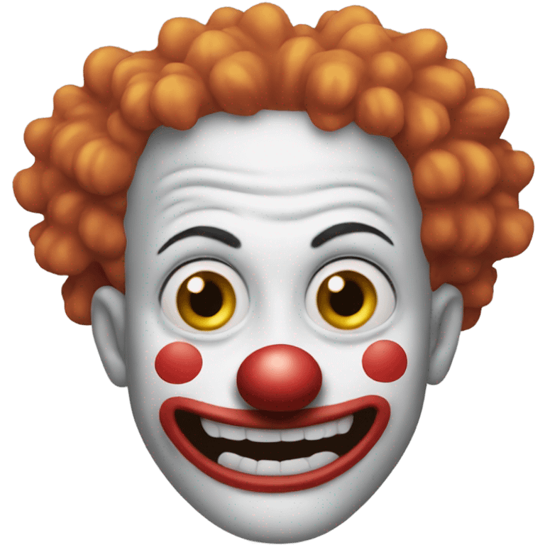 crazy clown emoji