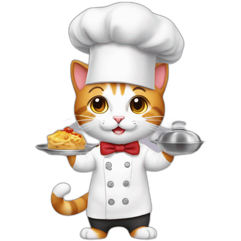 Chef cat emoji