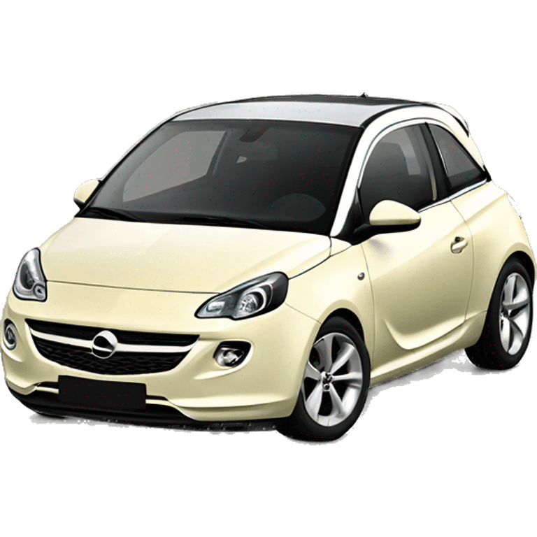 opel adam light cream de face emoji